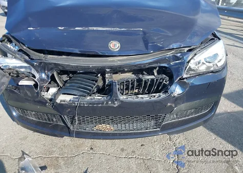 2014 BMW Alpina B7 from USA, damaged, VIN WBAYE8C5XED134652